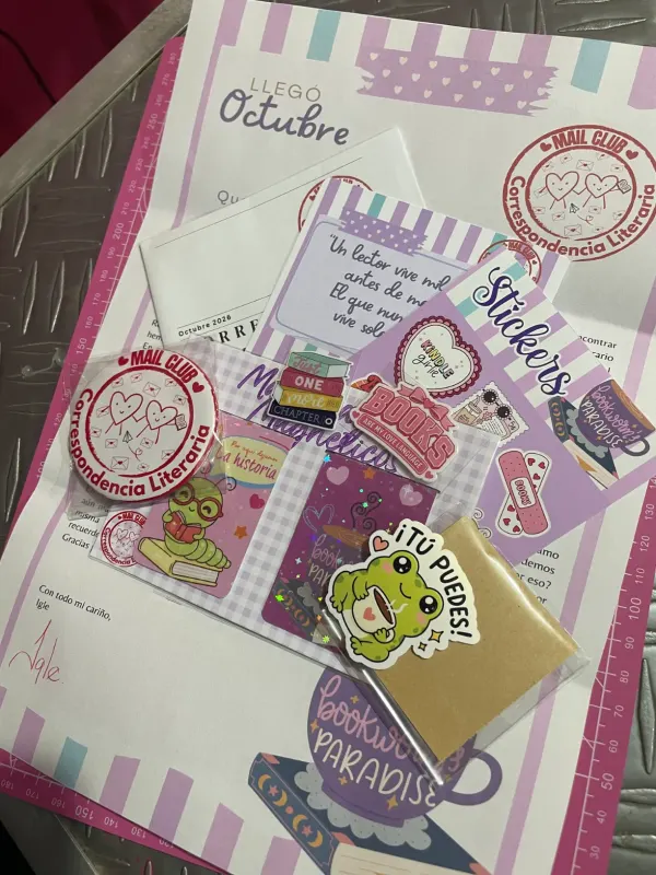 Mail club mes de Octubre