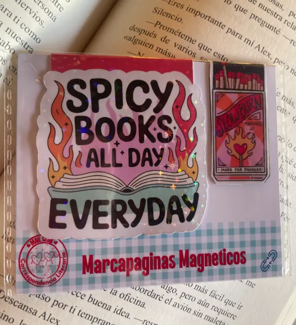 Dúo de marca páginas magnético Spicy estilo 4