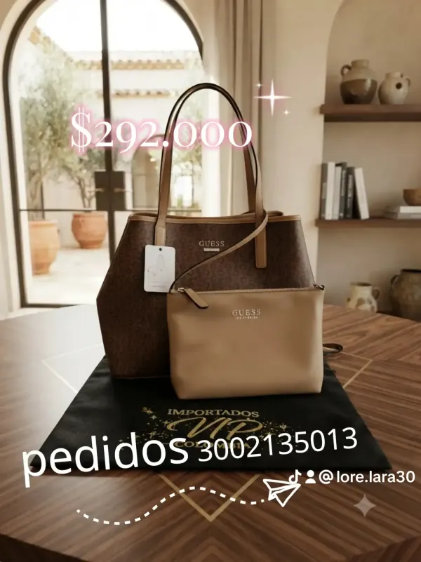 SET BOLSOS GUESS