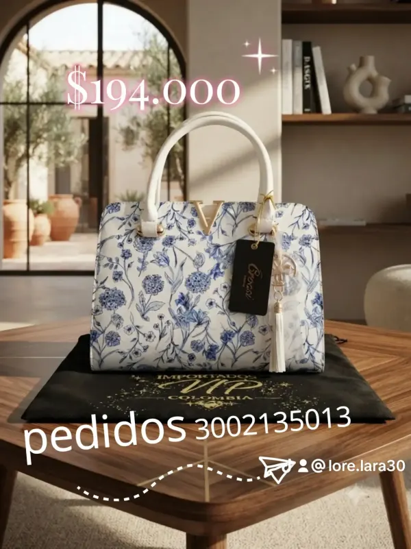 BOLSO CROSSi FlORAL
