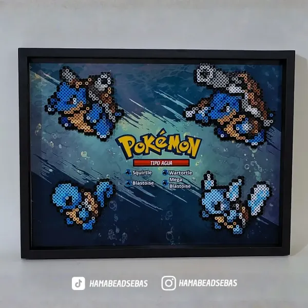 SQUIRTLE EVOLUCIONES - PÓKEMON