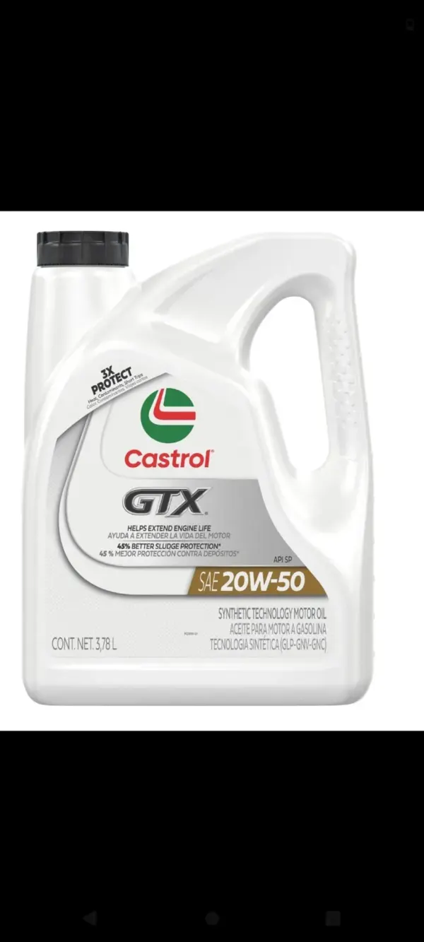 Lubricantes Castrol  semi sintético