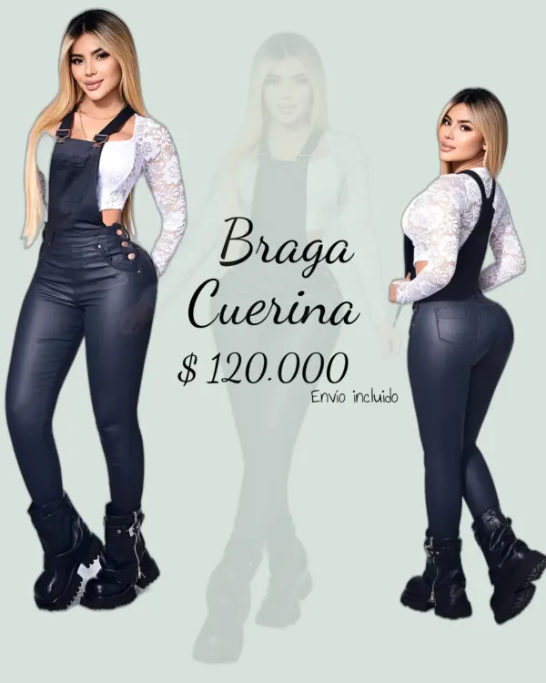 Braga efecto cuero