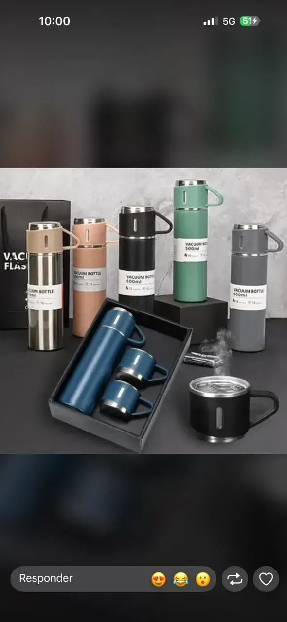 Termo con vasos