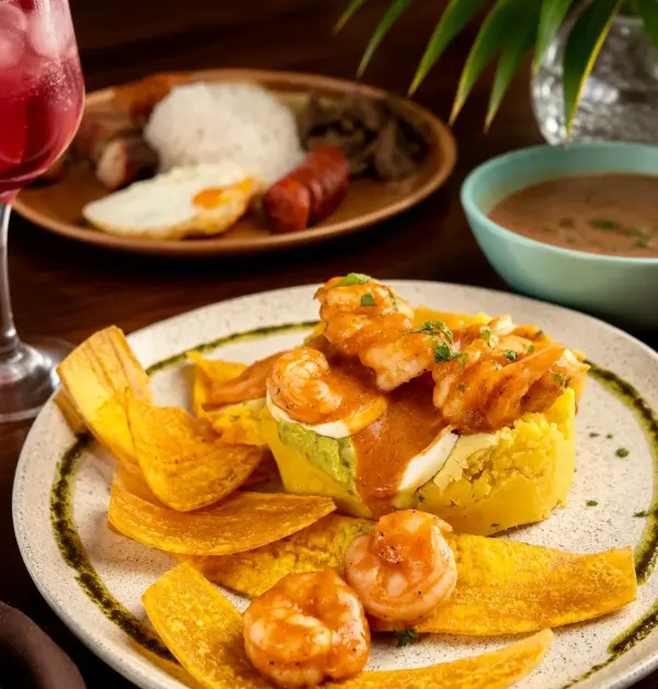 Causa de Camarones