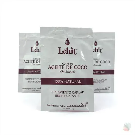 Tratamiento gotas de aceite de coco 12gm – lehit