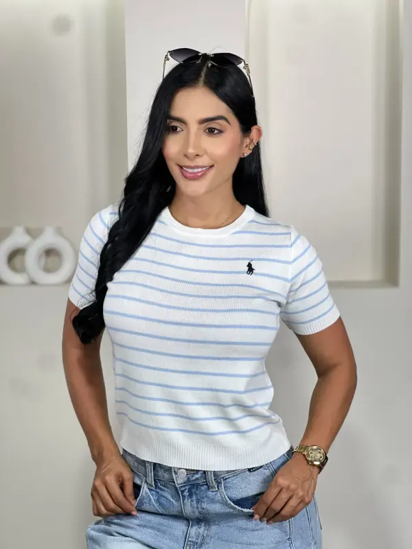 camiseta rayas hilo
