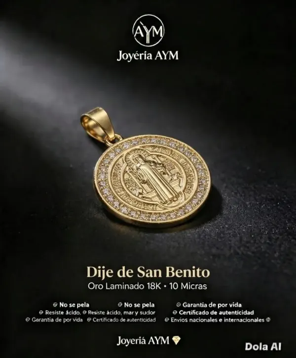 Dije  grande San benito