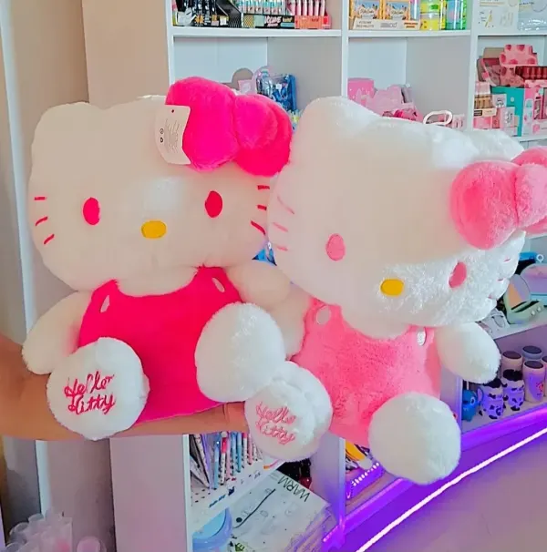 Peluche Hello kitty Fucsia o Rosa
