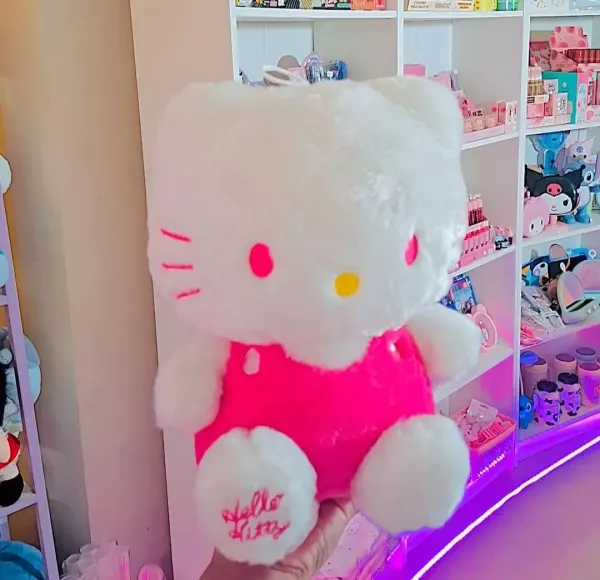 Peluche Hello kitty Fucsia