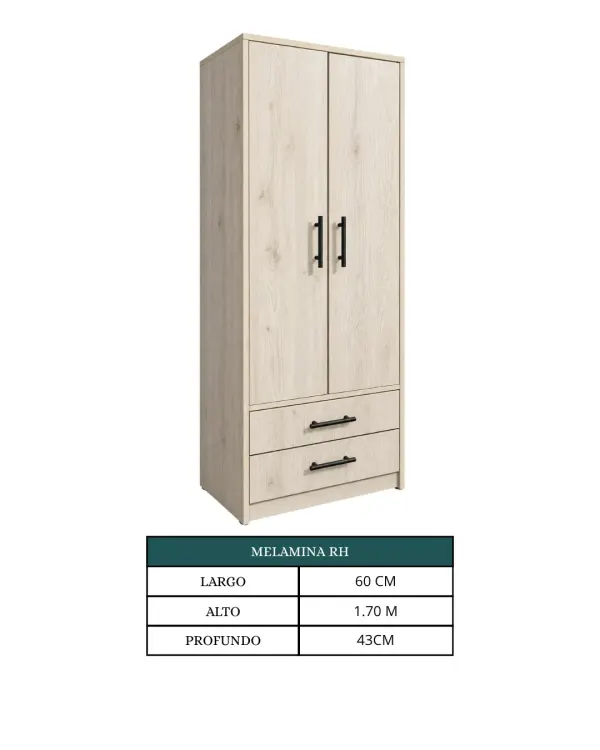 CLOSET DION  (SIN MALETERO)( 600 X 1700)
