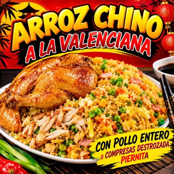Arroz chino valenciana