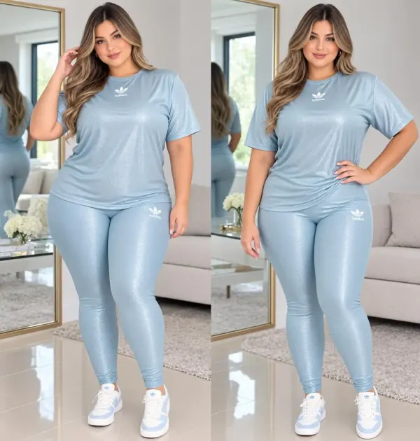 Conjunto Adidas plus