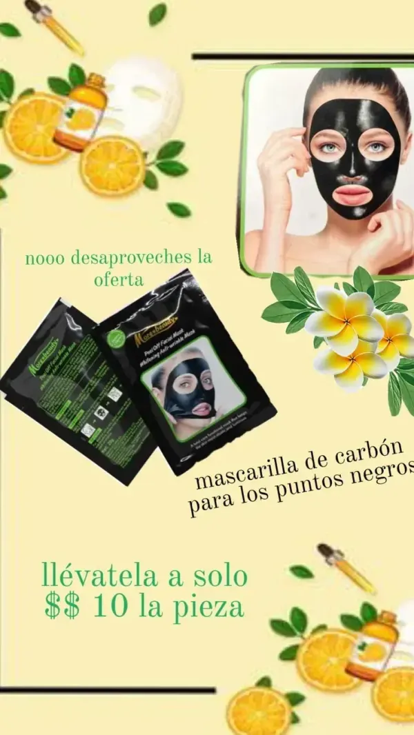 Mascarillas de carbon