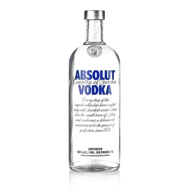 ABSOLT VODKA 1 LITRO