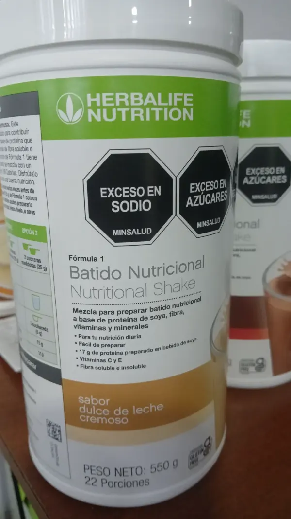 Batido formula 1