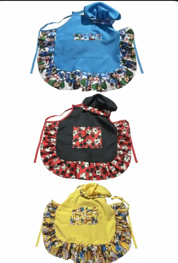 Delantales de cocinero para niños