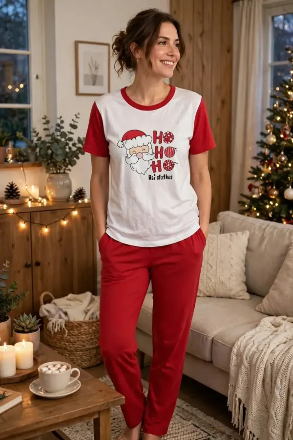 Pijama de algodón para dama