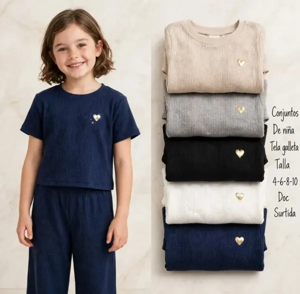 Conjunto con pantalón para niña