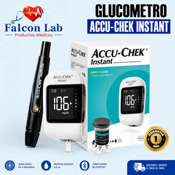 GLUCOMETRO DIGITAL ACCU-CHEK INSTAN