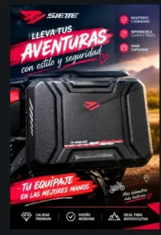 Porta alforjas Siete