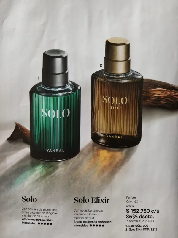 Loción solo Yanbal