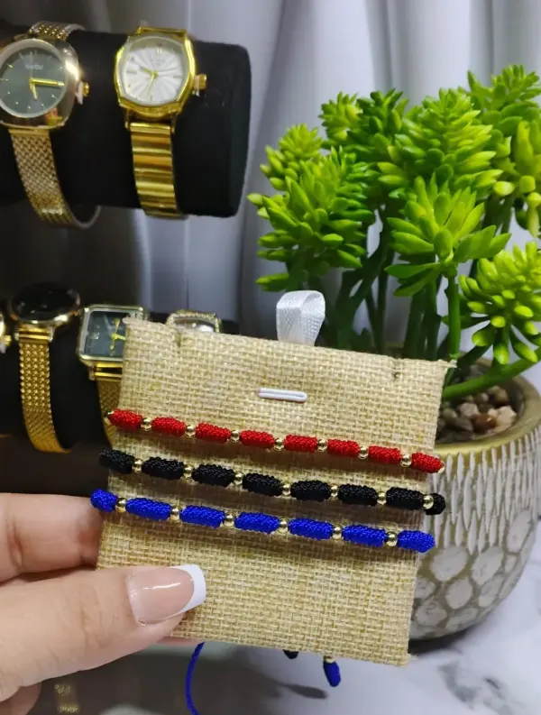 Pulsera De Balines En Acero Rodinado