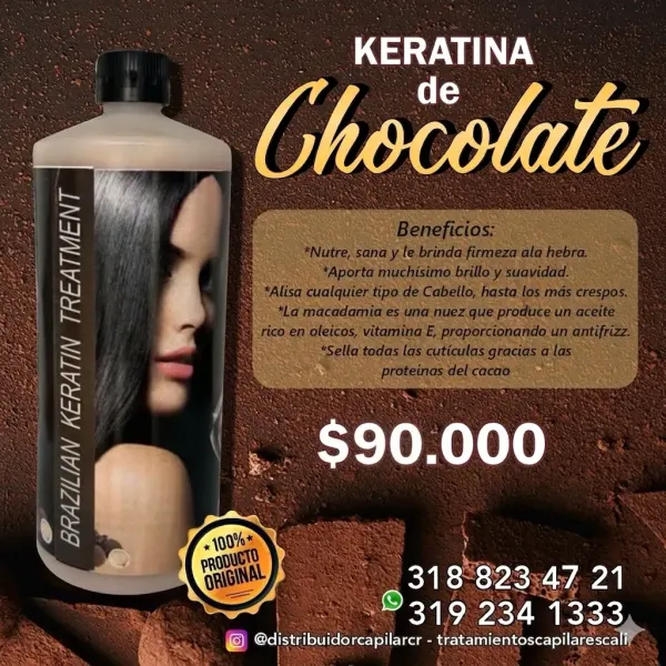 Keratina De Chocolate