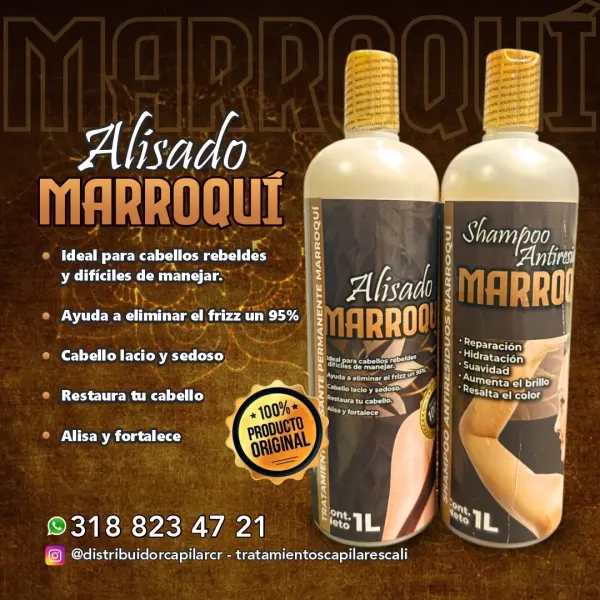Marroquí Litro Con Shampo