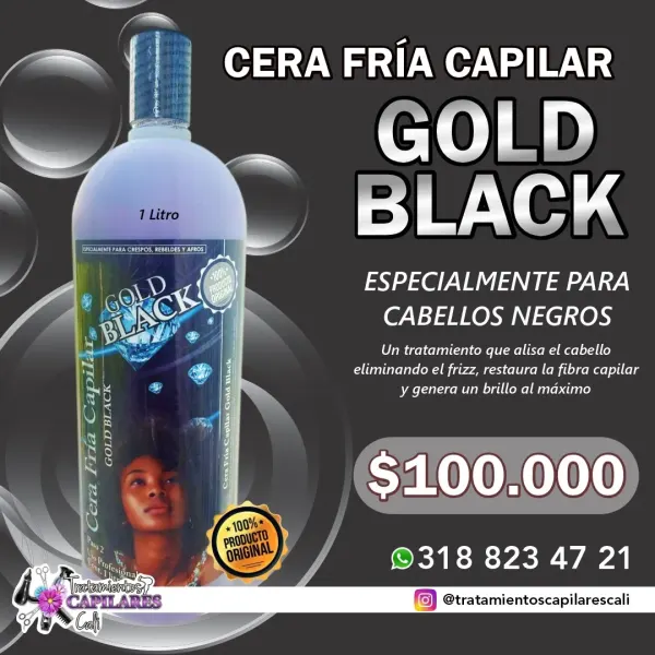 Cera Fría Gold Black