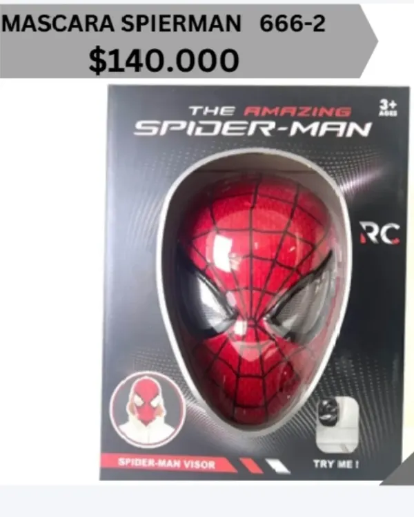 Máscara espaiderman