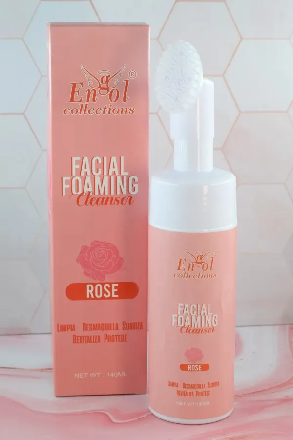 Espuma facial Rosas