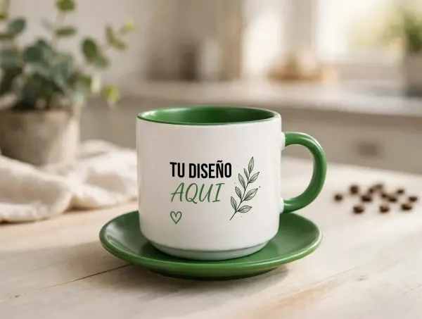 POCILLO TINERO + PLATO