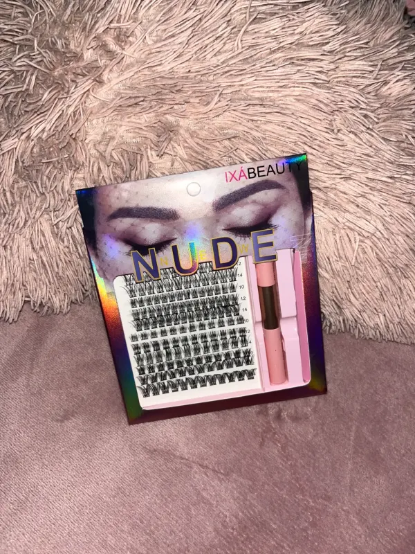 Pestañas cluster lashes2