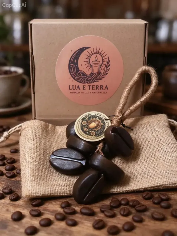 Jabón artesanal racimo de cafe