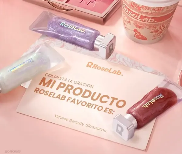 Lips gloss Rose Lab