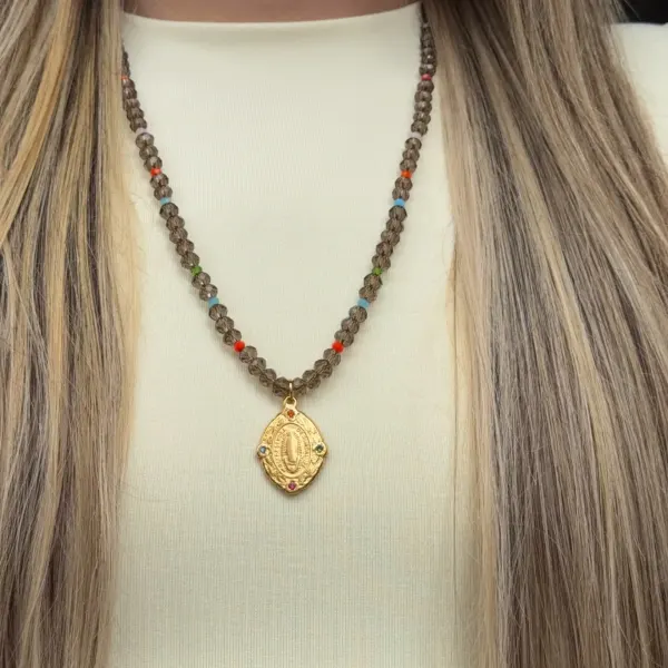 Collar virgen de Guadalupe