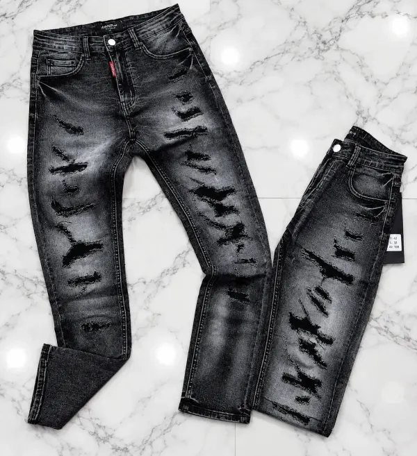 Jeans gris