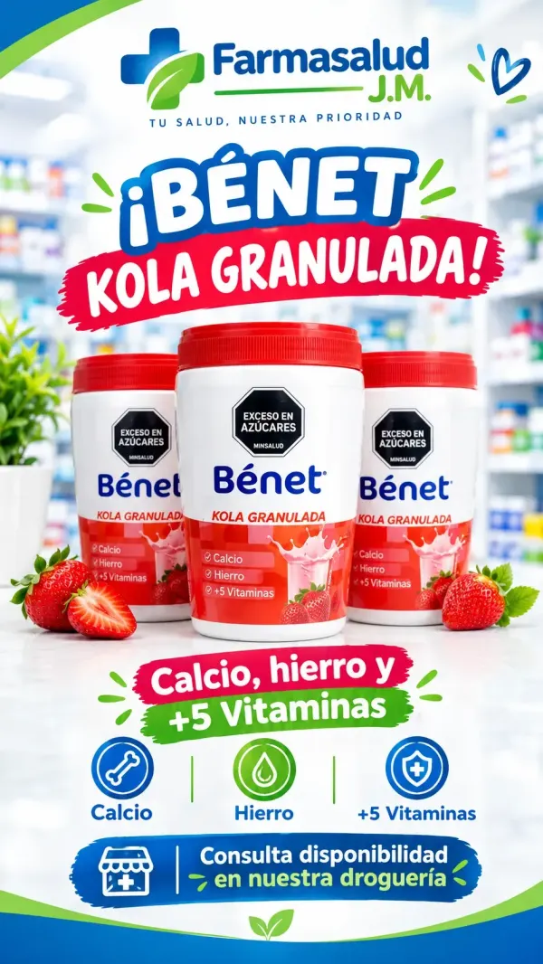 Benet kola granulada