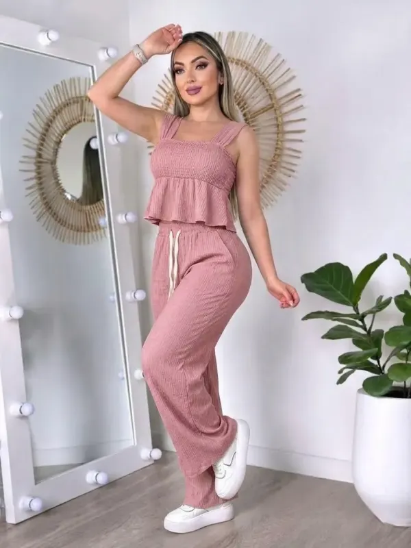 Conjunto Dama Blusa y Pantalón