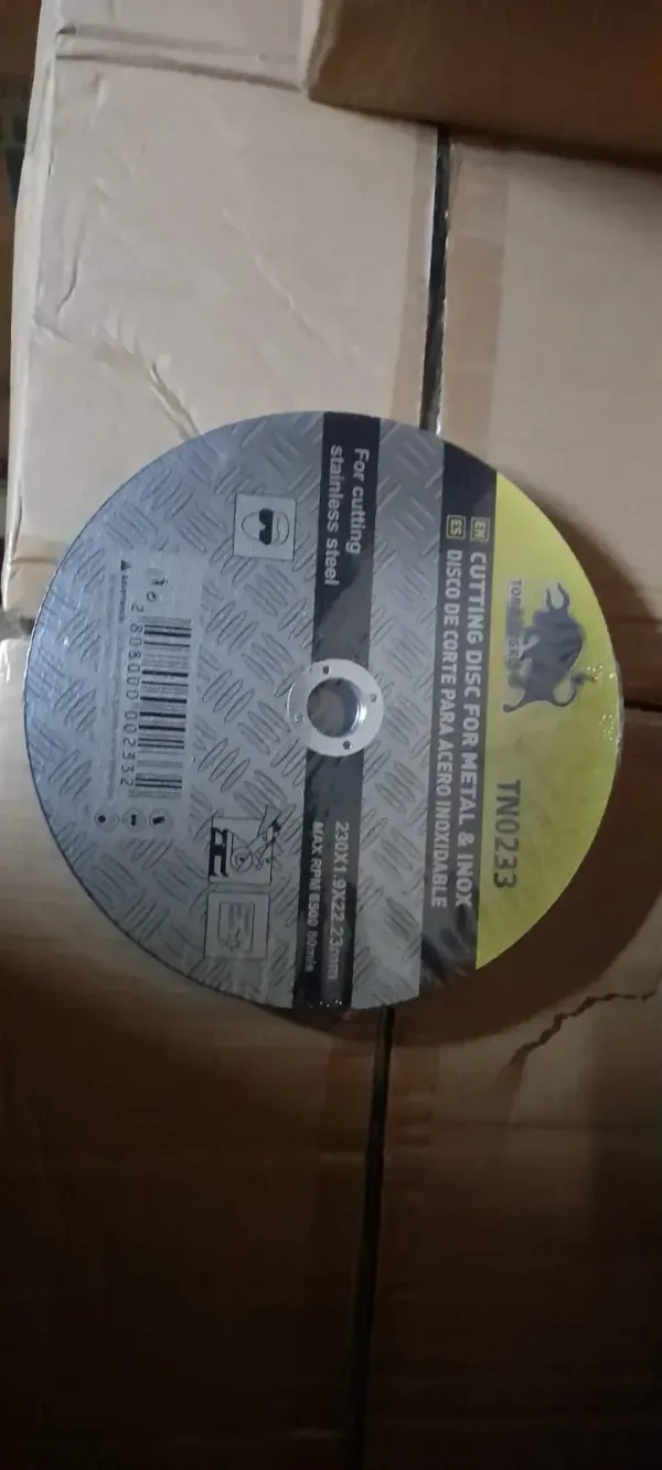 Disco de corte de 9"