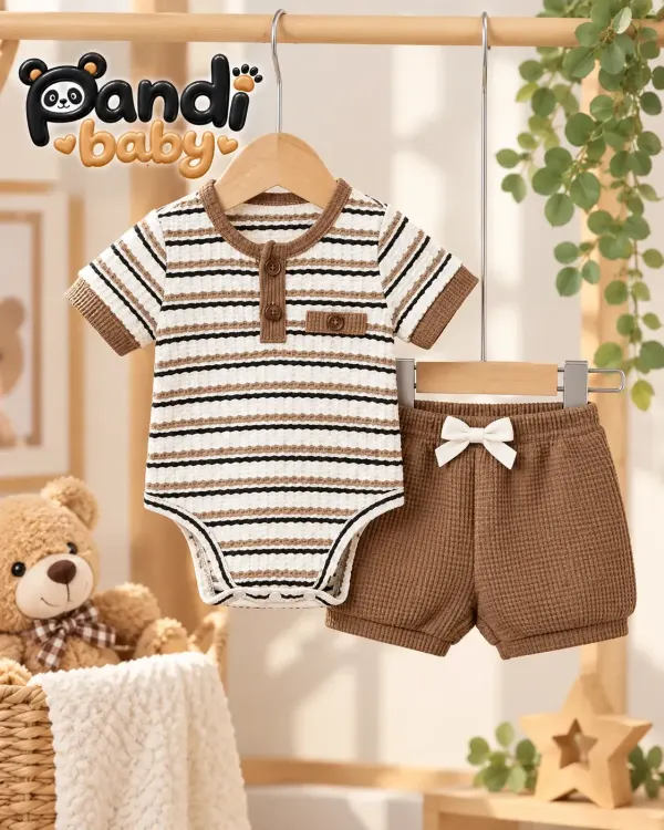🧸 Conjunto Osito Moka