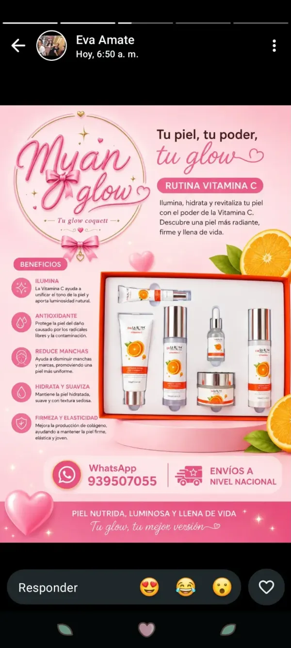 Kit skincare vc