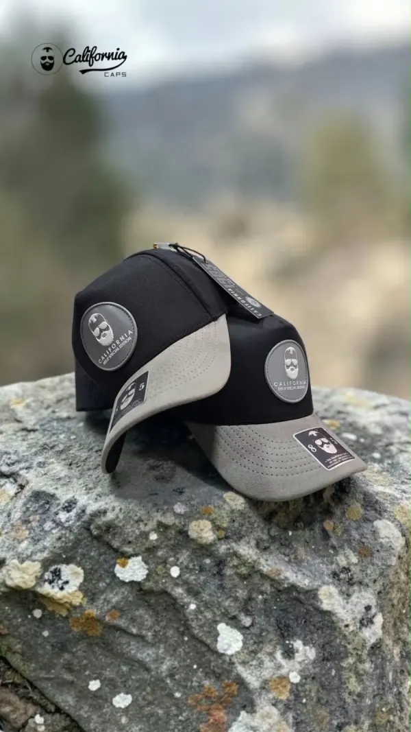 GORRA CALIFORNIA-NEGRA/GRIS