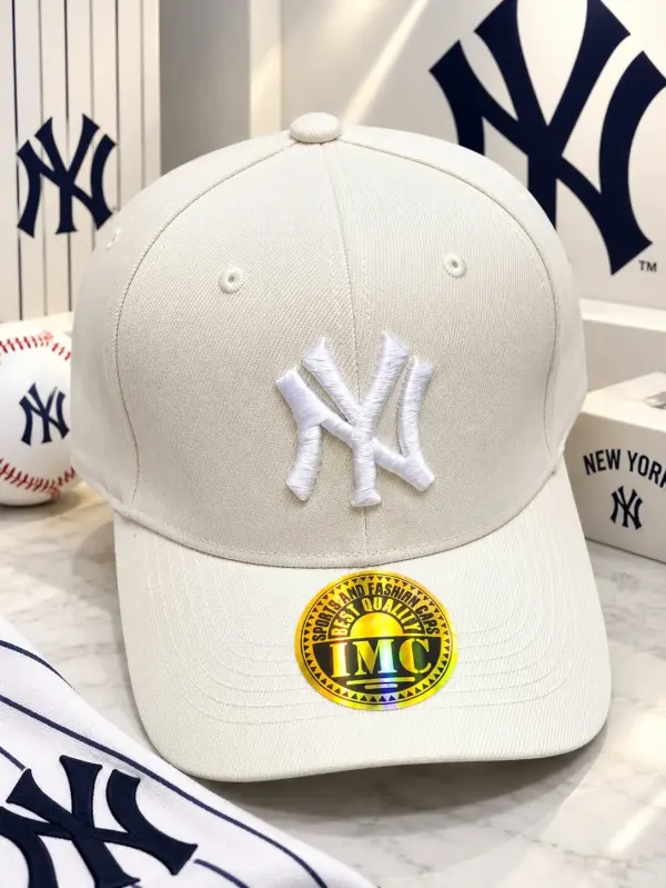 GORRA NY COLOR BEIGE