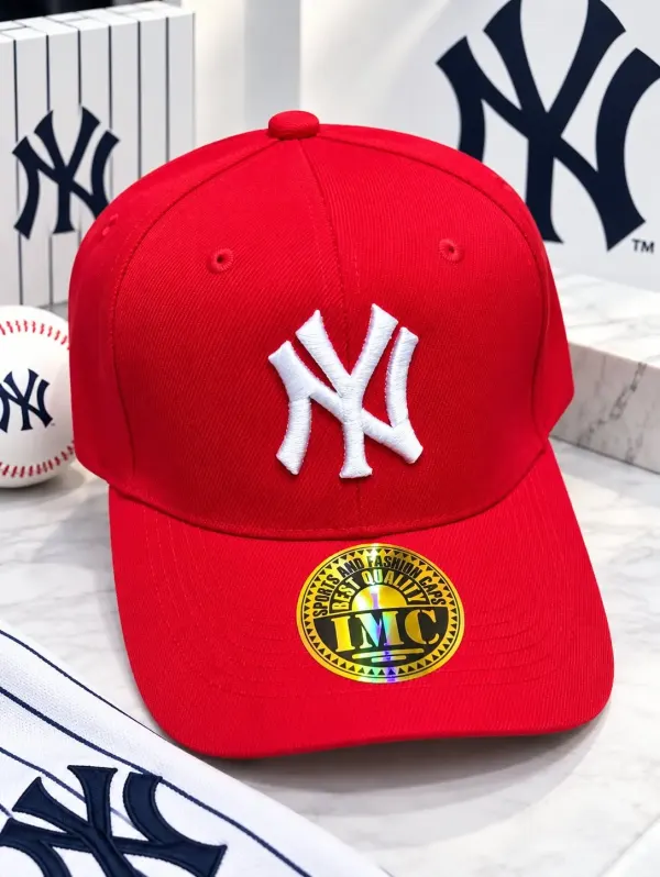 GORRA NY ROJA