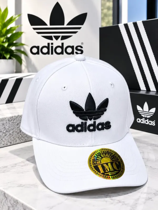 GORRA ADIDAS BLANCA
