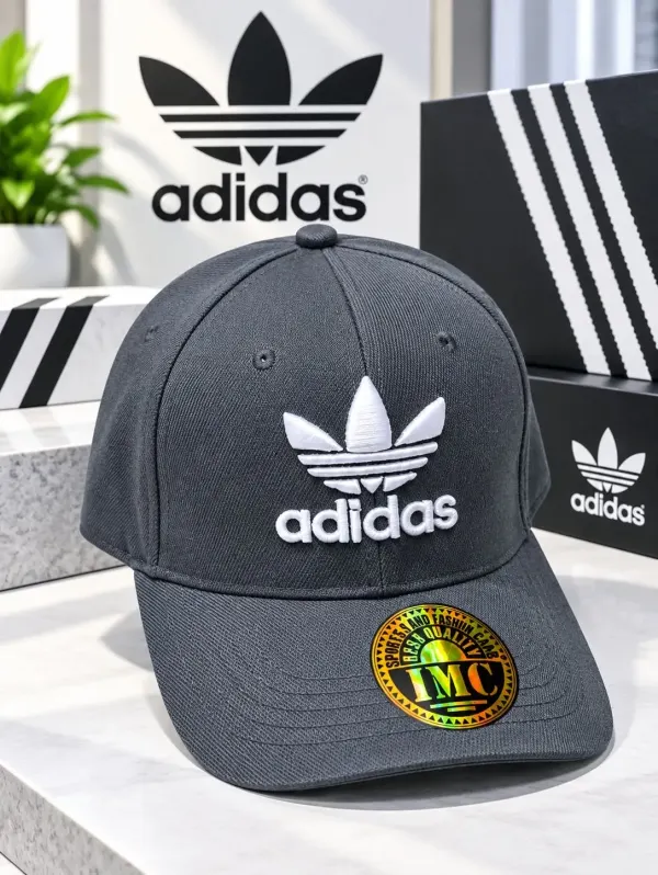GORRA ADIDAS GRIS