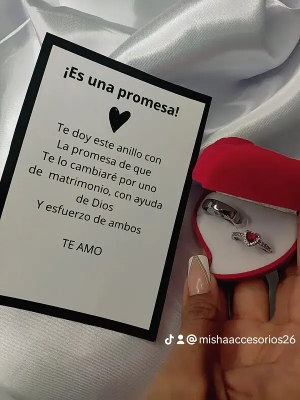 💍✨ ANILLOS DE PROMESA PARA PAREJAS ✨💕