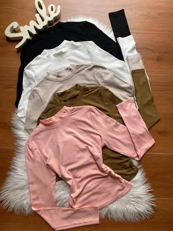 Blusa térmica cuello alto
